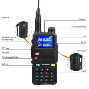 بیسیم هوشمند برند باوفنگ |Baofeng UV-9R plus 10W Tri-Bands Walkie Talkie