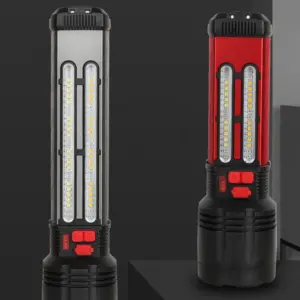 چراغ قوه شارژی (با قابلیت شارژ خورشیدی) برند کرونی | CRONYSolar Energy Flashlight W5121A