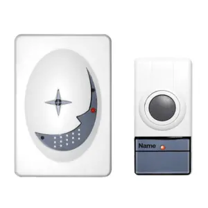 زنگ درب بیسیم برند کرونی | Crony RL-3929 Wireless Digital Doorbell, Safety Door chime with Loudly Voice