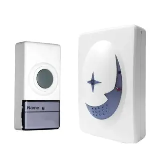 زنگ درب بیسیم برند کرونی | Crony RL-3929 Wireless Digital Doorbell, Safety Door chime with Loudly Voice